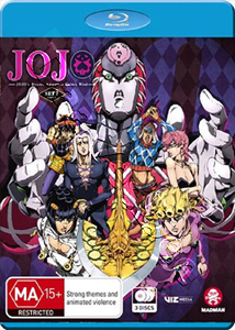 JoJo's Bizarre Adventure - Golden Wind (Part 2: Eps 21-39) (Blu-Ray)